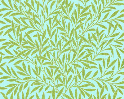 Morris & Co Willow Sky/Leaf 216964 Wallpaper