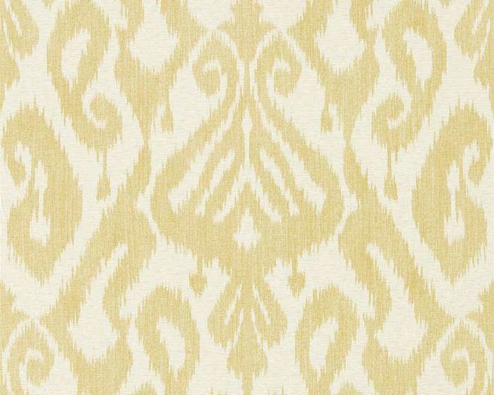 Sanderson Caspian Kasuri Caraway 216782 Wallpaper