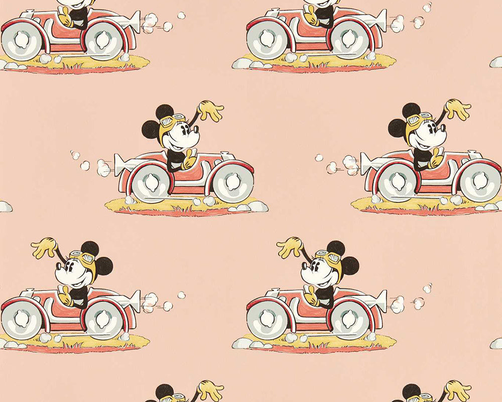 Sanderson Minnie on the Move Wallpaper