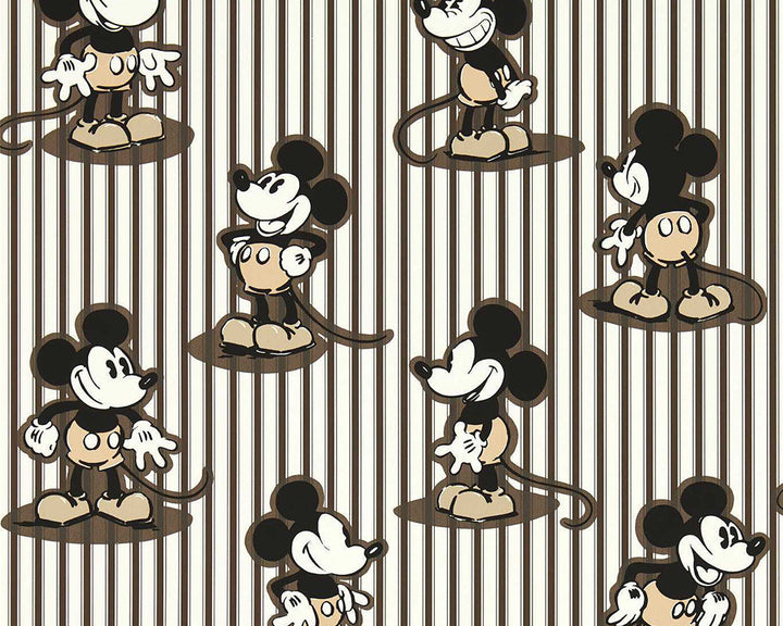 Sanderson Mickey Stripe Wallpaper