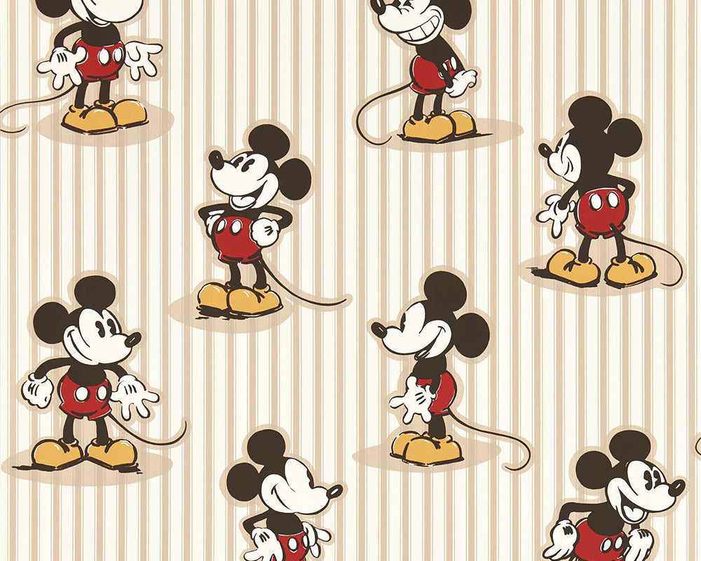 Sanderson Mickey Stripe Wallpaper