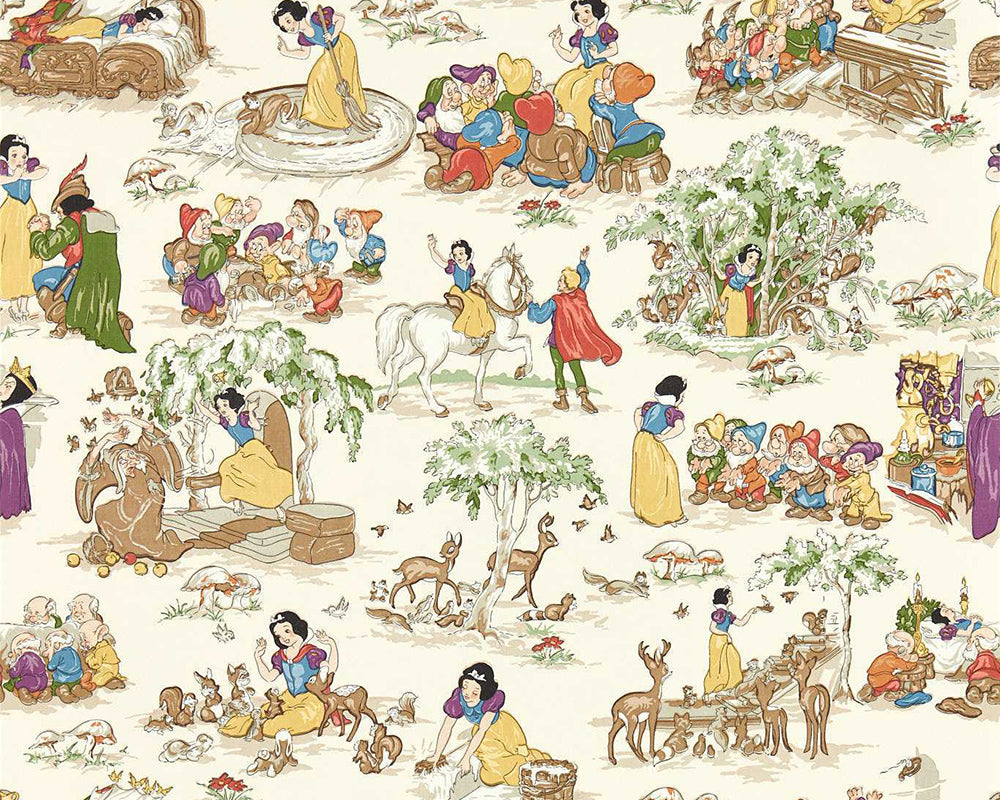 Sanderson Snow White Wallpaper