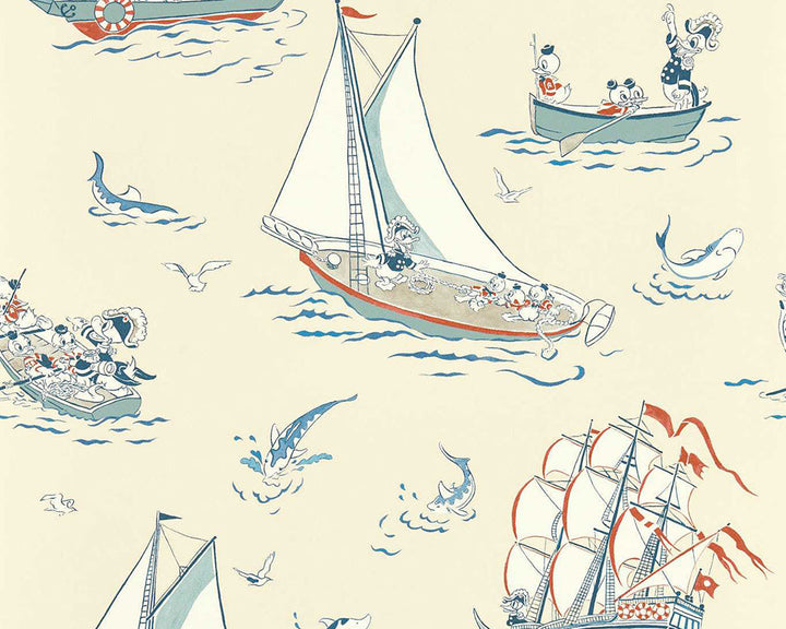 Sanderson Donald Nautical Wallpaper