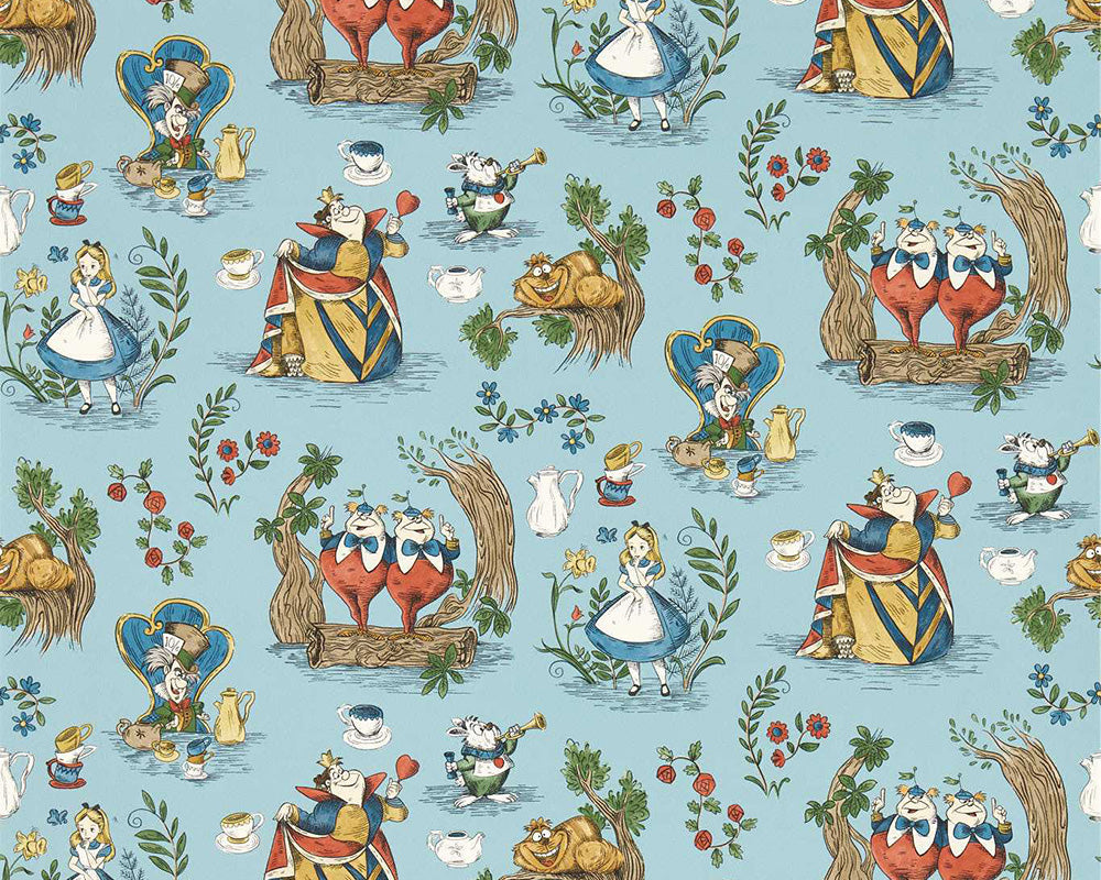 Sanderson Alice in Wonderland Wallpaper