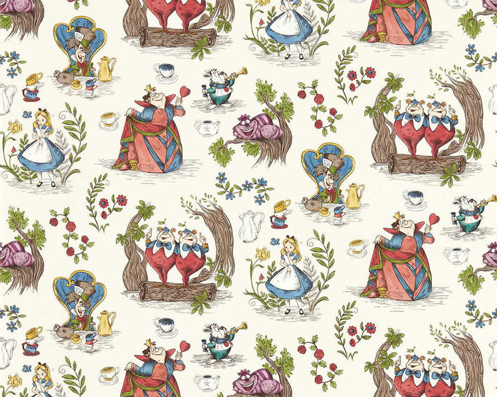 Sanderson Alice in Wonderland Wallpaper