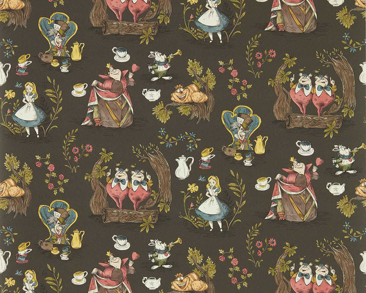 Sanderson Alice in Wonderland Wallpaper