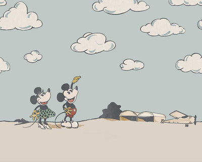 Sanderson Mickey in the Clouds Wallpaper