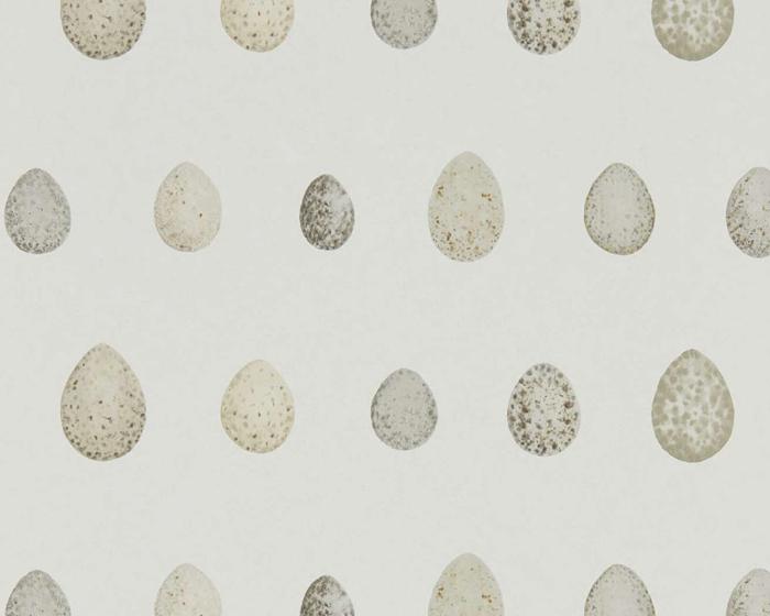 Sanderson Nest Egg Almond Stone 216503 Wallpaper