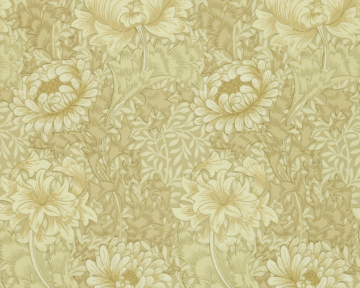 Morris & Co Chrysanthemum Wallpaper WM7612/8
