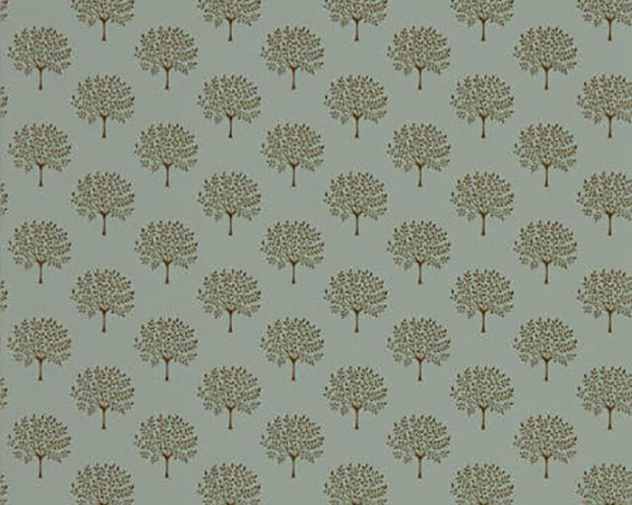 Sanderson Marcham Tree Copper Grey 216902 Wallpaper