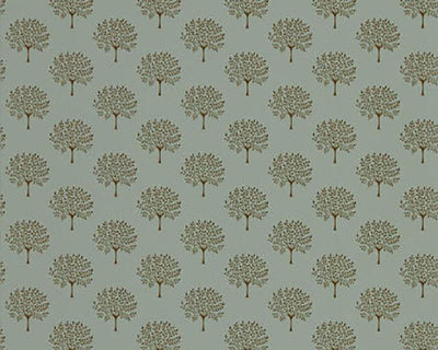 Sanderson Marcham Tree Copper Grey 216902 Wallpaper