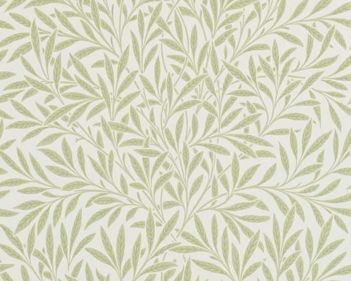 Morris & Co Willow Olive 210383 Wallpaper