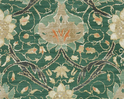 Morris & Co Montreal Forest/Teal 216432 Wallpaper