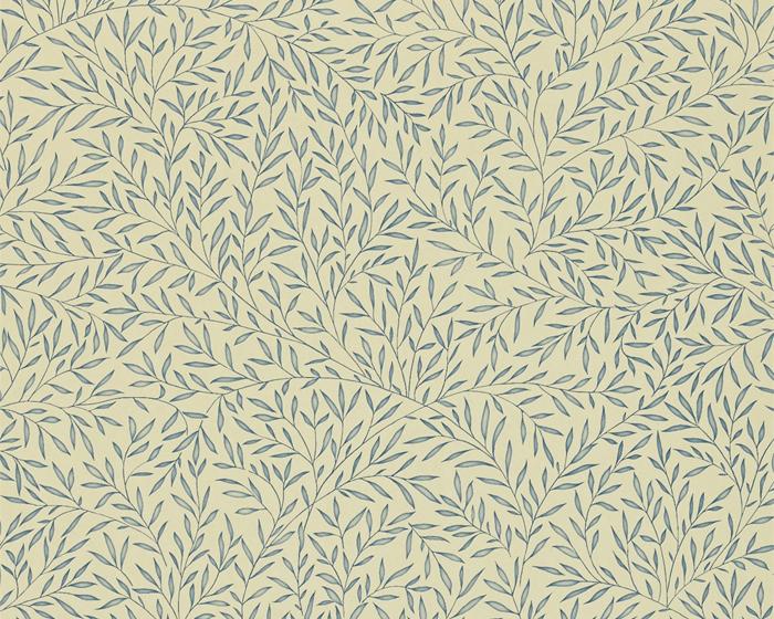 Morris & Co Lily Leaf Woad DMOWLI104 Wallpaper