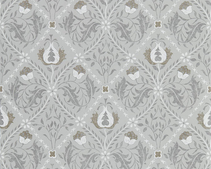 Morris & Co Pure Trellis Wallpaper 216528