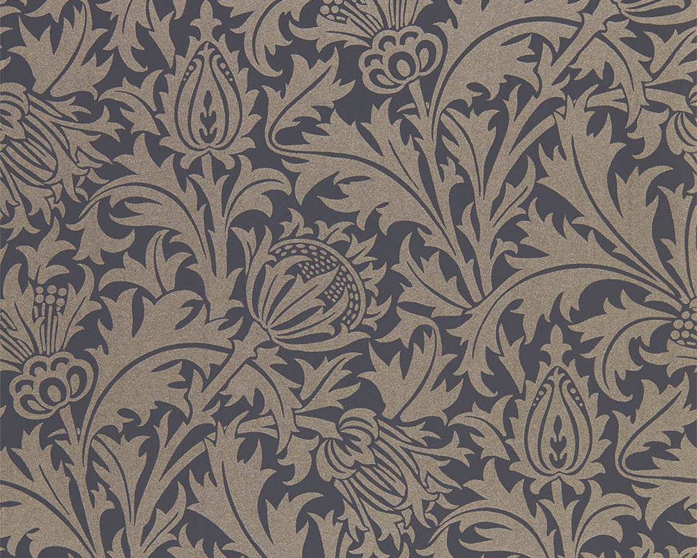 Morris & Co Pure Thistle Wallpaper 216549