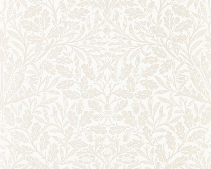 Morris & Co Pure Acorn Ivory/Pearl 216044 Wallpaper