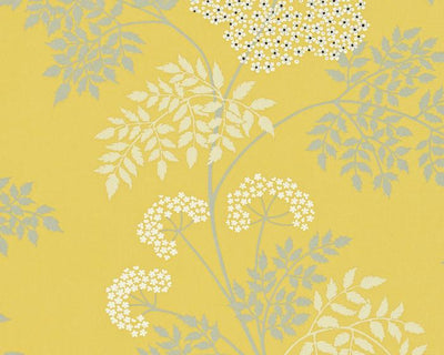 Sanderson Cowparsley Chinese Yellow DOPWCO105 Wallpaper
