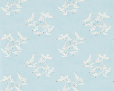 Sanderson Seagulls Blue 214585 Wallpaper