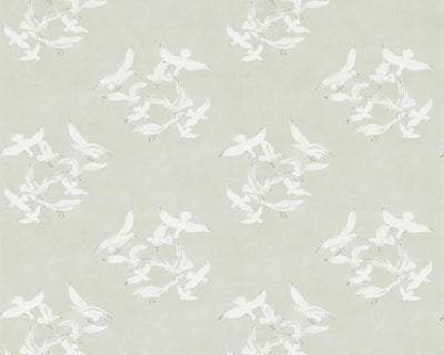 Sanderson Seagulls Stone 214587 Wallpaper