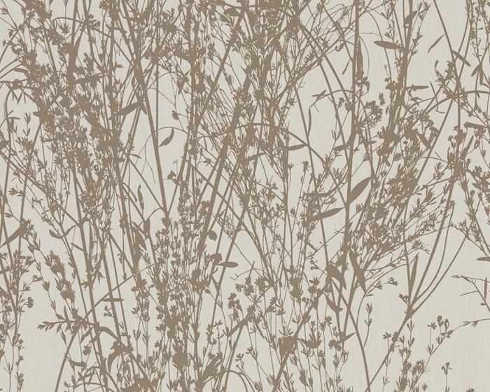 Sanderson Meadow Canvas Gilver/Linen 215693 Wallpaper