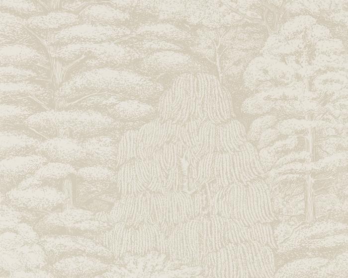 Sanderson Woodland Toile Ivory/Neutral 215717 Wallpaper