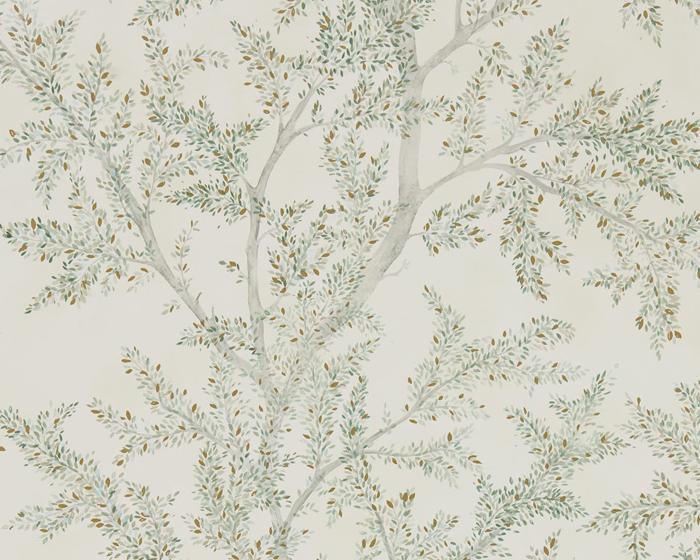 Sanderson Wallpapers Farthing Wood Sage Grey 216614 Wallpaper