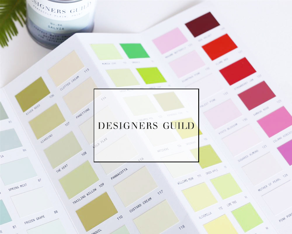 Designers Guild Perfectly Plain - Colour Chart