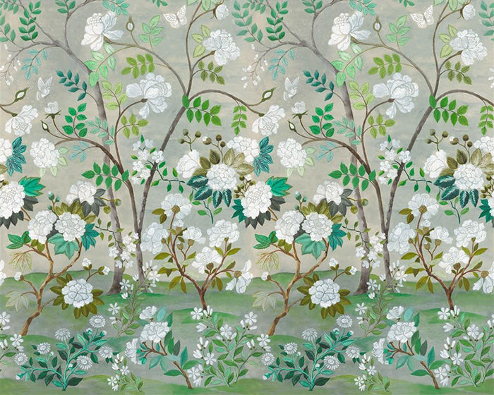 Designers Guild Fleur Orientale - Celadon Wallpaper