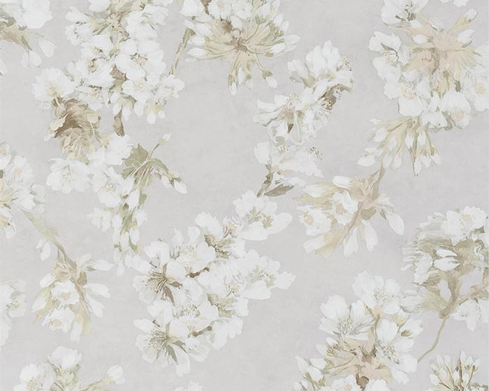 Designers Guild Fleur D Assam - Pearl Wallpaper