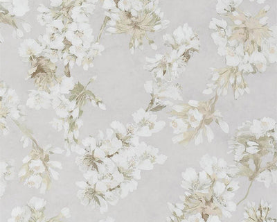 Designers Guild Fleur D Assam - Pearl Wallpaper