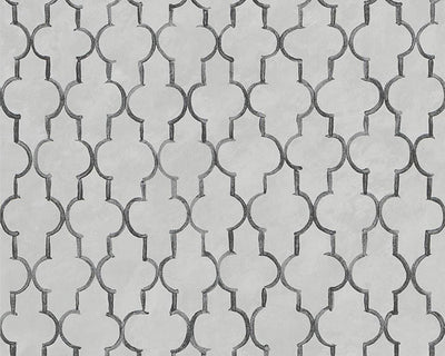 Designers Guild Pergola Trellis - Graphite Wallpaper
