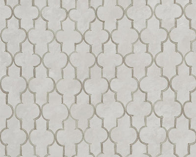 Designers Guild Pergola Trellis - Stone Wallpaper
