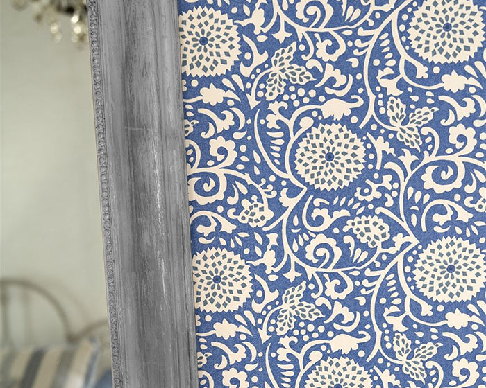 Designers Guild Shaqui - Cobalt Wallpaper in Room