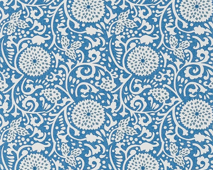 Designers Guild Shaqui - Cobalt Wallpaper