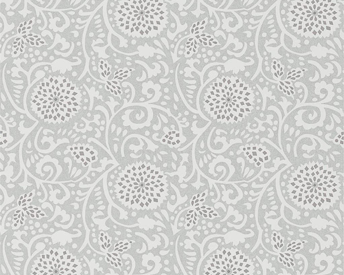 Designers Guild Shaqui - Platinum Wallpaper