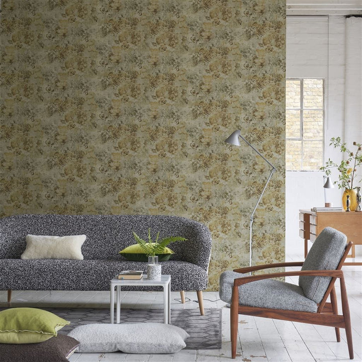 Designers Guild Tarbana Oyster Wallpaper PDG1126/01 in Room