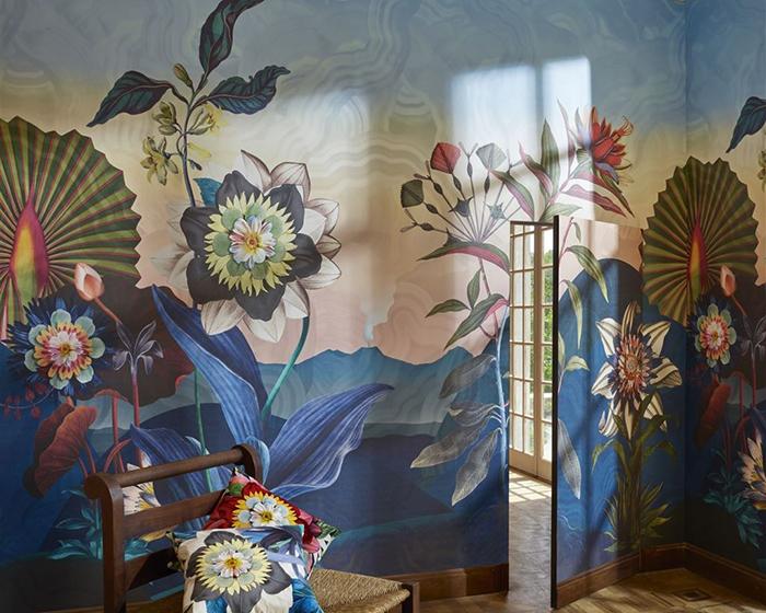 Designers Guild Atlantis Aube by Christian Lacroix Wallpaper PCL7035/01in Room