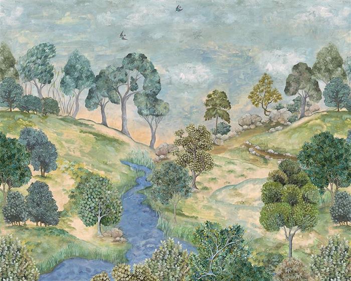 Designers Guild Bandipur Sky Wallpaper PDG1134/01
