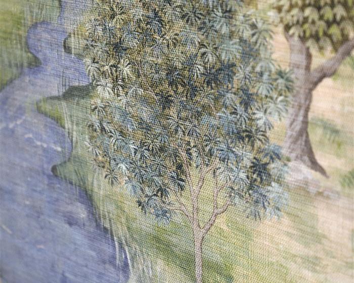 Designers Guild Bandipur Sky Wallpaper On Wall