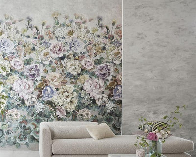 Designers Guild Grandiflora Rose Heather Wallpaper PDG1123/02in Room