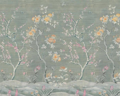 Designers Guild Manohari Grasscloth Blossom Wallpaper PDG1145/01