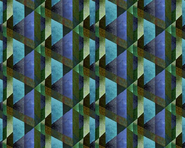 Designers Guild Minakari Geo Cobalt Wallpaper PDG1141/01