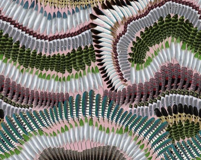 Designers Guild Prête Moi Ta Plume Bourgeon by Christian Lacroix Wallpaper PCL7033/02