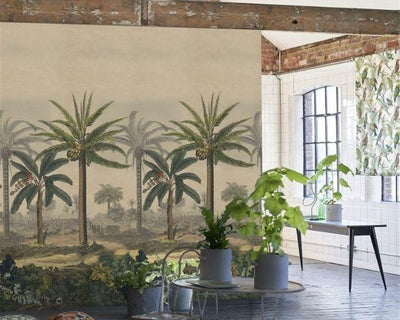 Designers Guild Palm Trail Scene 2 by John Derian Wallpaper PJD6008/01in Room