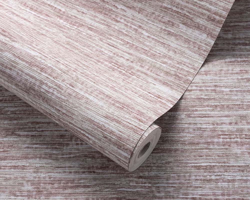 Clarke & Clarke Dritto Wallpaper in Blush