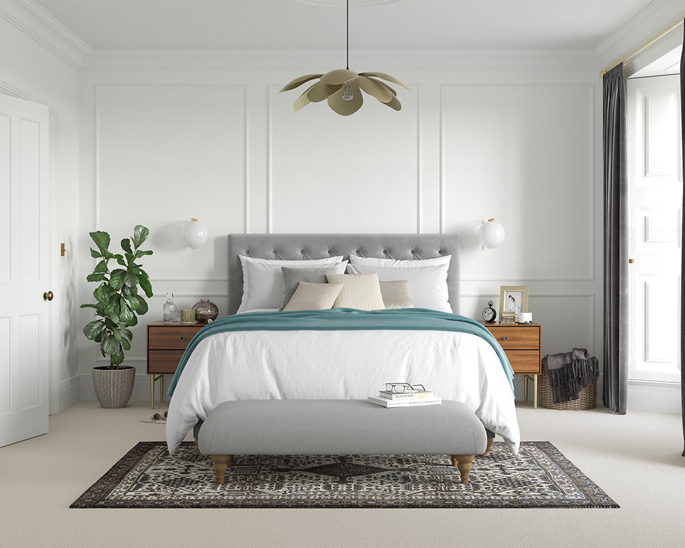 Dulux Heritage China White Bedroom