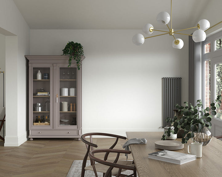 Dulux Heritage China White Paint in Dining Room