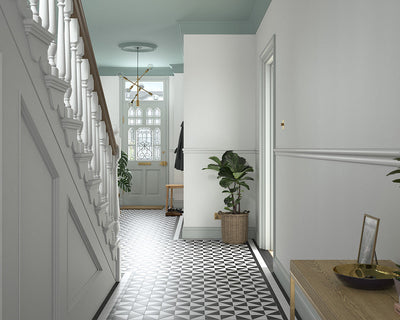 Dulux Heritage China White Paint in Hallway