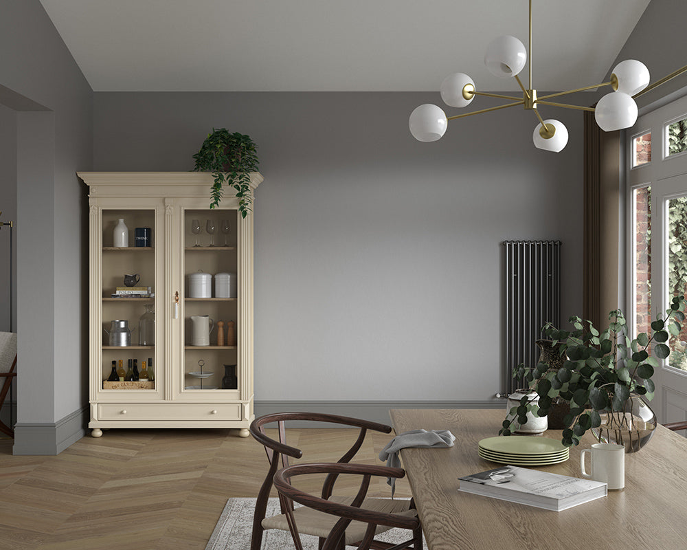 Dulux Heritage Pewter Plate Paint in Dining Room